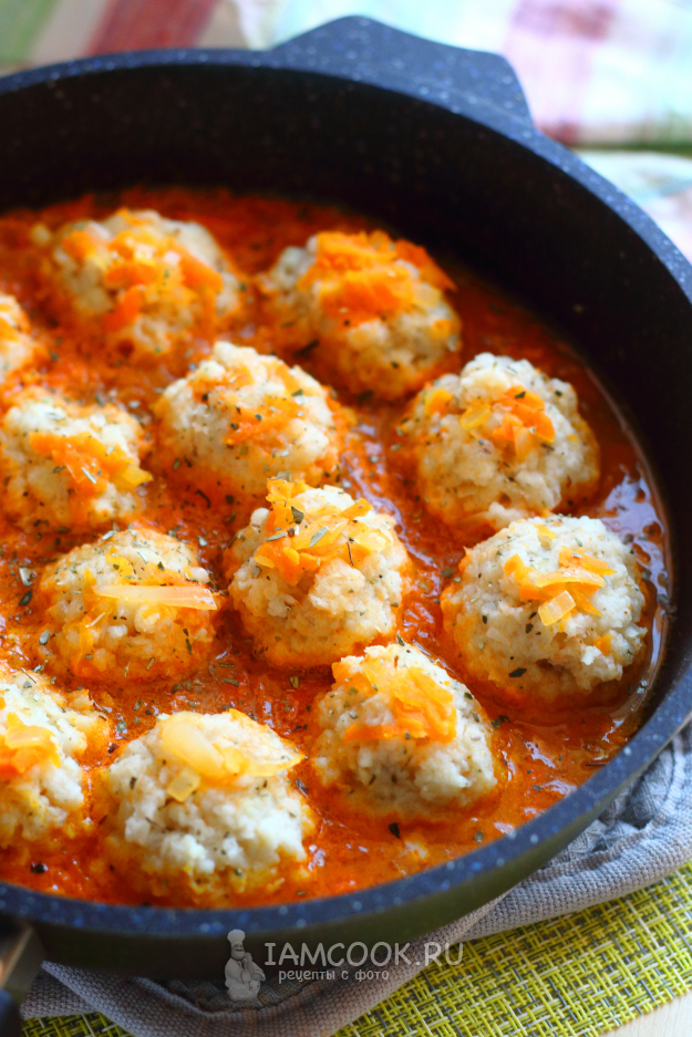 Рыбные фрикадельки из трески