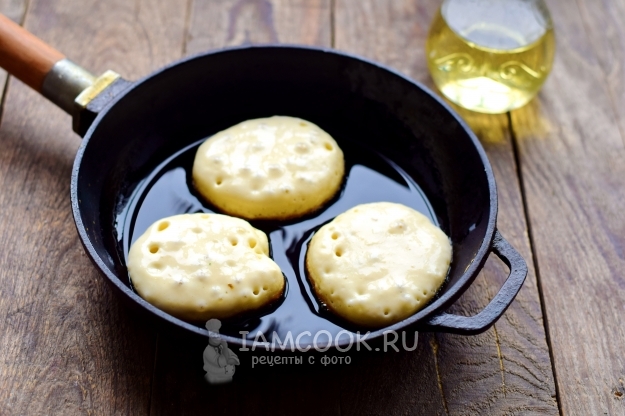 Традиционные оладушки на ряженке