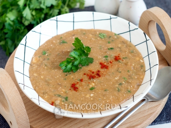 Суп из баклажанов и помидоров, рецепт с фото