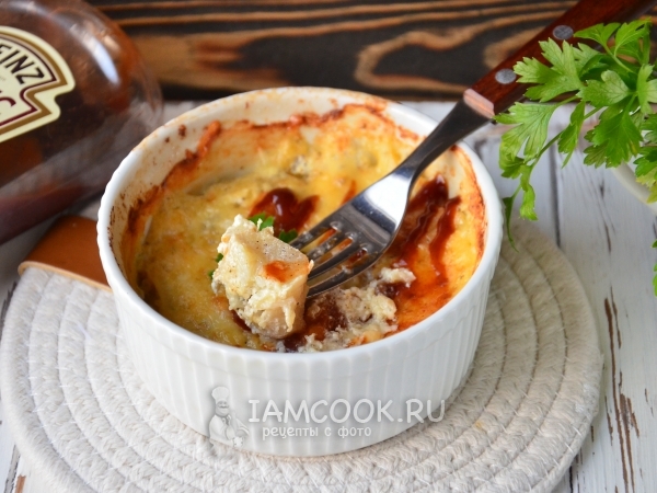 Филе минтая в сметане в духовке, рецепт с фото