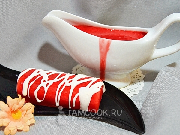 Цветная зеркальная глазурь, рецепт с фото