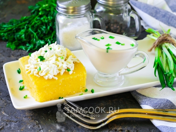 Мамалыга с брынзой, рецепт с фото