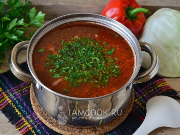 Донской борщ, рецепт с фото