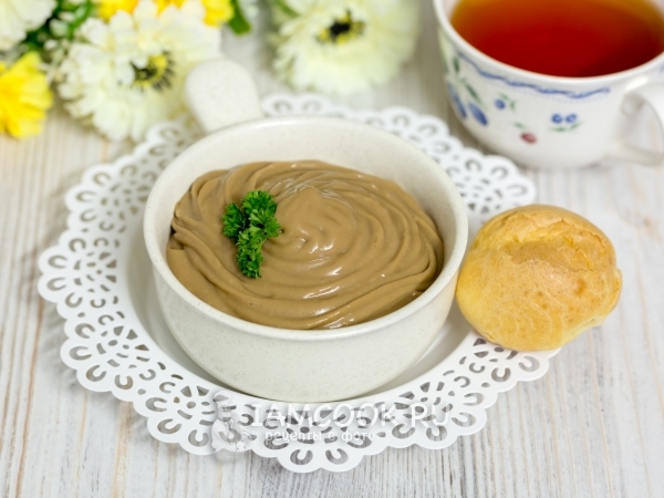 Кофейный заварной крем, рецепт с фото