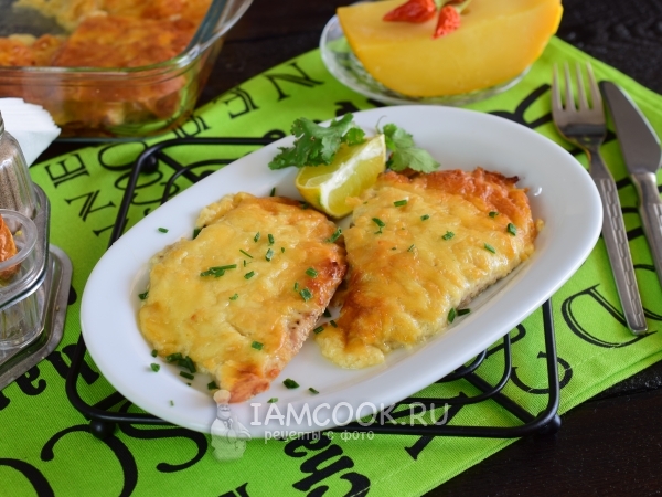 Отбивные из индейки в духовке, рецепт с фото