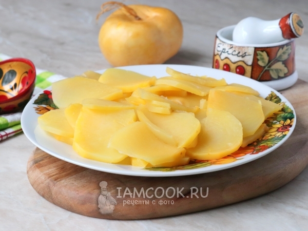 Пареная репа в мультиварке , рецепт с фото