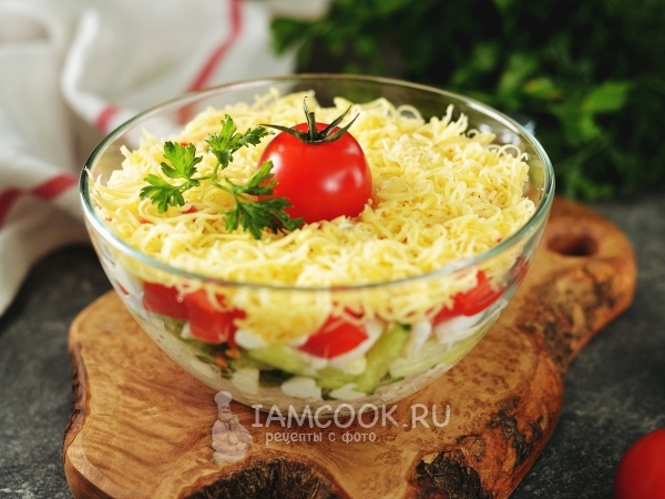 Салат «Майский», рецепт с фото