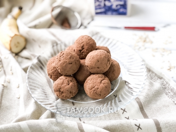 Творожные трюфели, рецепт с фото