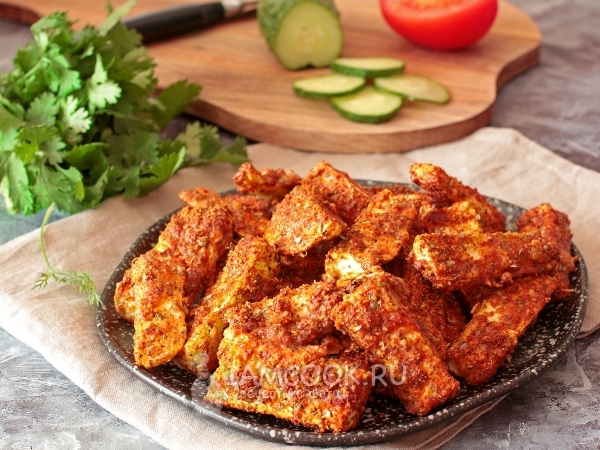 Кабачки в пармезане в духовке (ПП), рецепт с фото