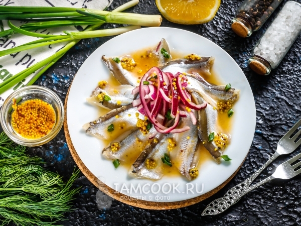 Севиче из мойвы, рецепт с фото