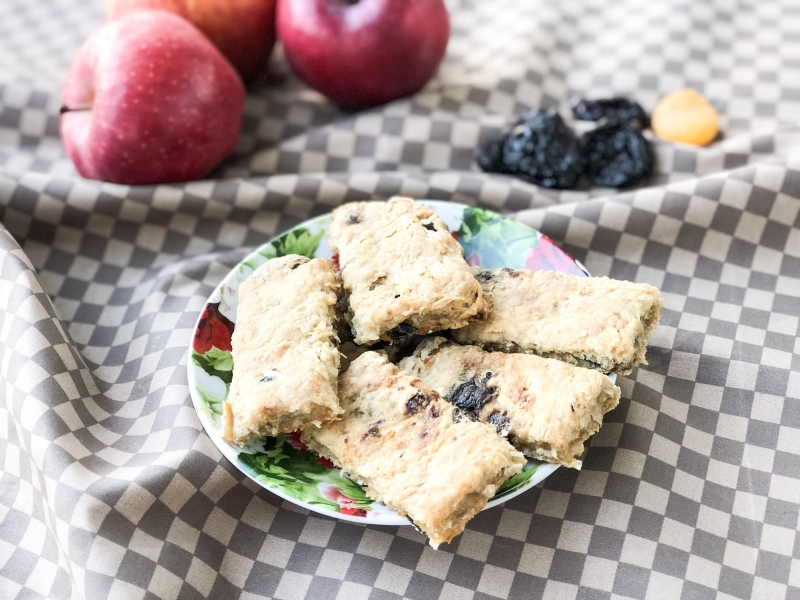 Постное яблочное печенье, рецепт с фото