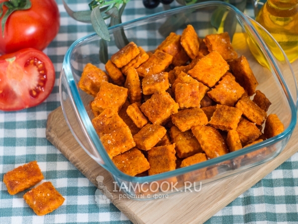 Томатные крекеры, рецепт с фото