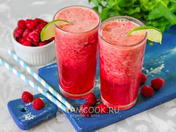 Малиновый мохито, рецепт с фото