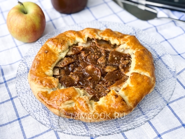 Галета с яблоками, рецепт с фото