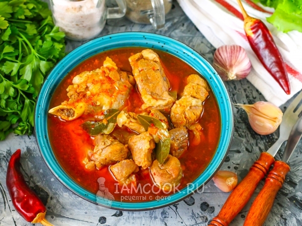 Каурма из баранины, рецепт с фото