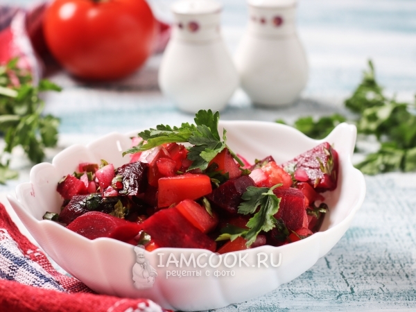 Марокканский свекольный салат, рецепт с фото