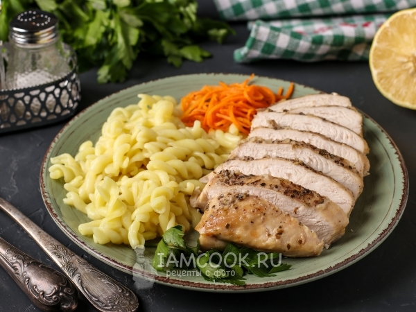 Куриное филе в лимонном соусе в духовке, рецепт с фото