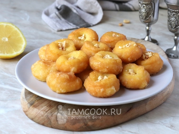 Турецкие пончики, рецепт с фото