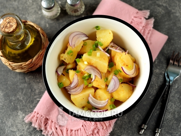 Австрийский картофельный салат, рецепт с фото