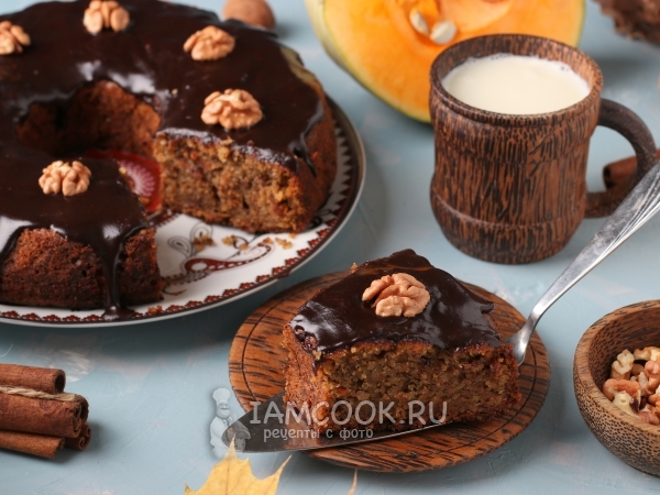 Тыквенно-морковный кекс, рецепт с фото