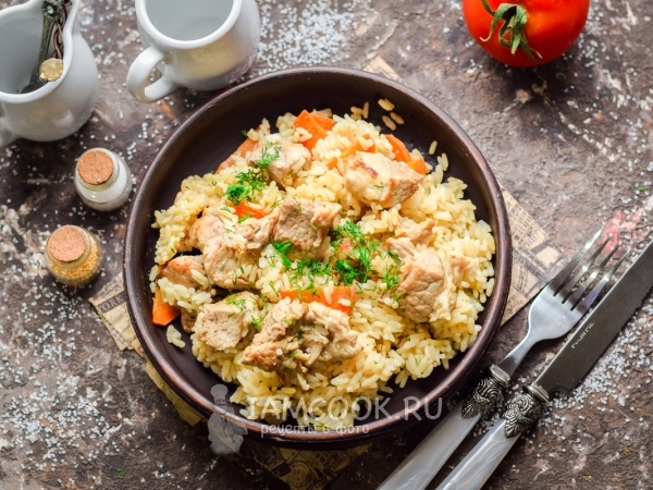 Плов без лука, рецепт с фото