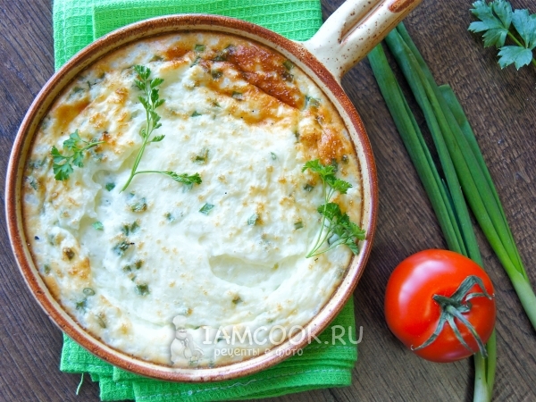 Омлет с рисом, рецепт с фото