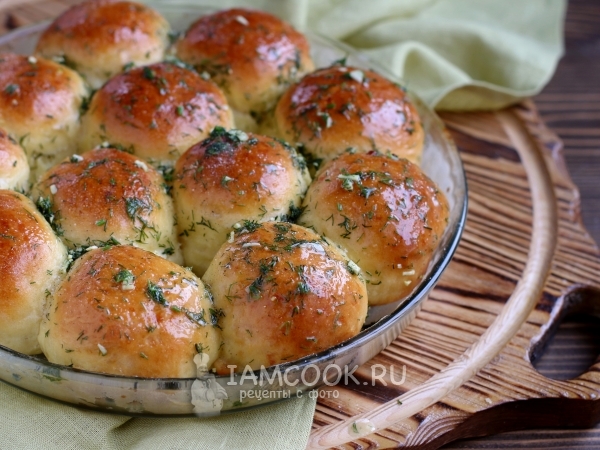Пампушки с сыром, рецепт с фото