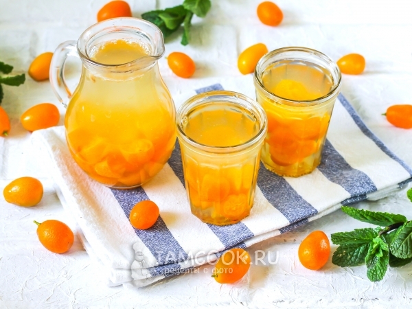 Компот из кумквата, рецепт с фото