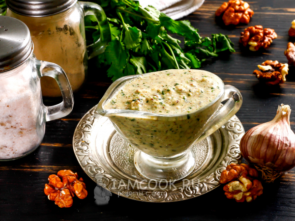 Грузинский ореховый соус, рецепт с фото