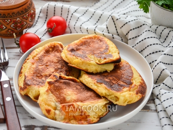 Оладьи-хачапури, рецепт с фото