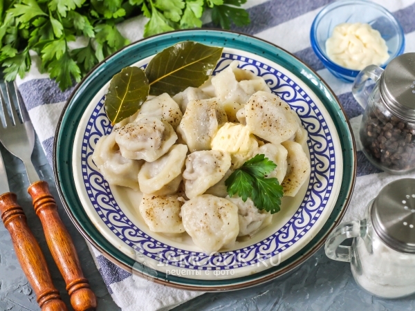 Пельмени в мультиварке, рецепт с фото