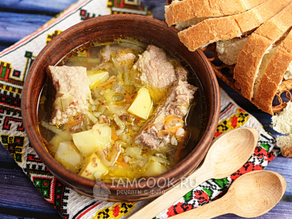 Рассольник с гречкой, рецепт с фото
