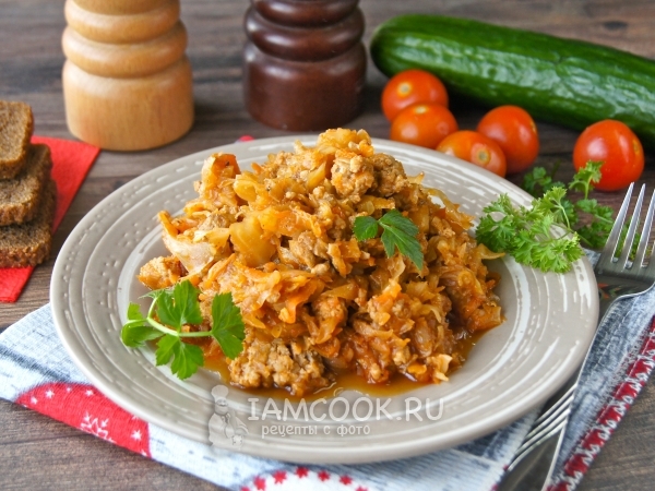 Ленивые голубцы без риса, рецепт с фото