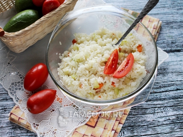 Рассыпчатый рис в микроволновке, рецепт с фото