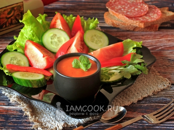 Салатная заправка по-американски, рецепт с фото