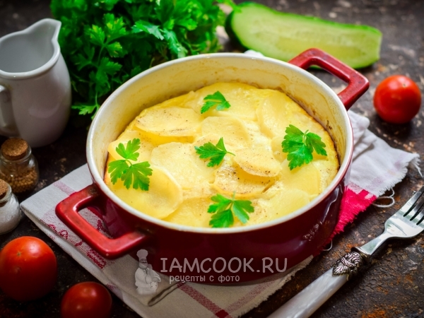 Картофель по-княжески, рецепт с фото