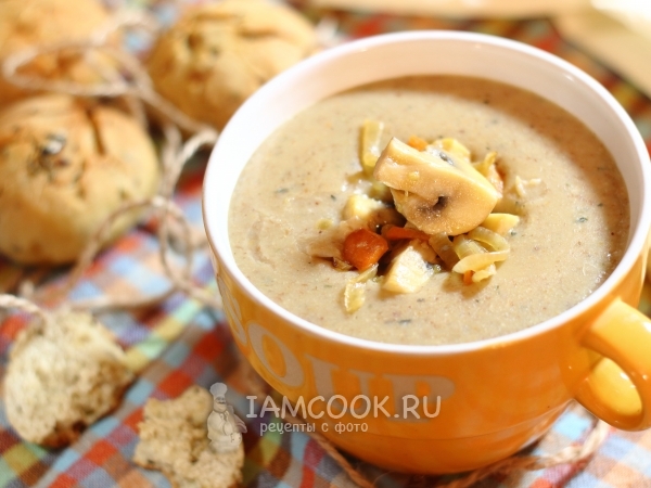 Гречневый суп-пюре, рецепт с фото