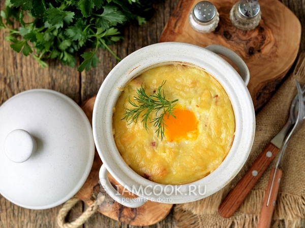 Запеканка из картофельного пюре в духовке, рецепт с фото