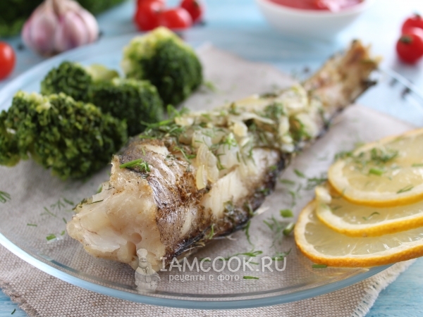 Лемонема в фольге в духовке, рецепт с фото