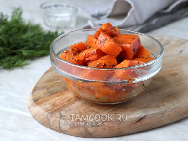 Тыква, запеченная в мультиварке, рецепт с фото