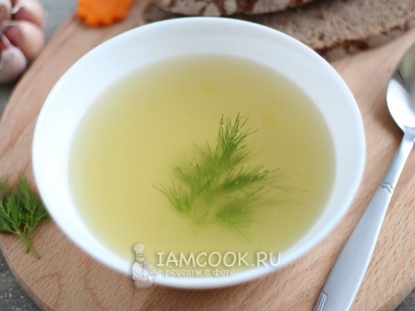 Бульон из утки, рецепт с фото