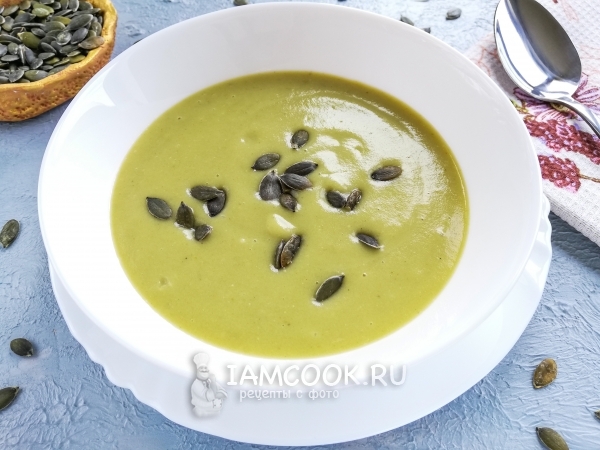 Суп-пюре с брокколи и картофелем, рецепт с фото