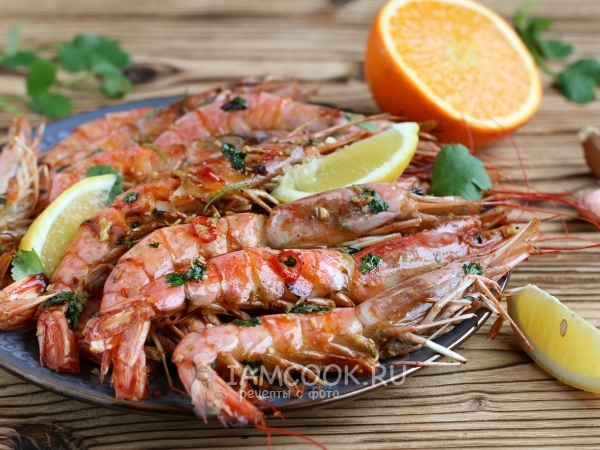 Лангустины на костре, рецепт с фото
