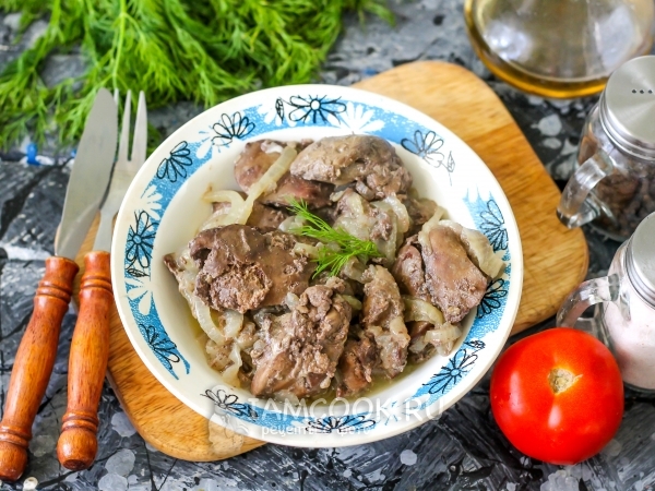 Куриная печень в молоке в мультиварке, рецепт с фото