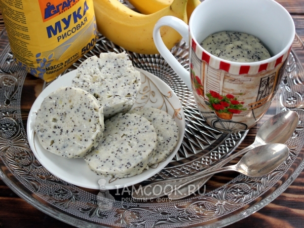 Творожная запеканка ПП в микроволновке в кружке, рецепт с фото