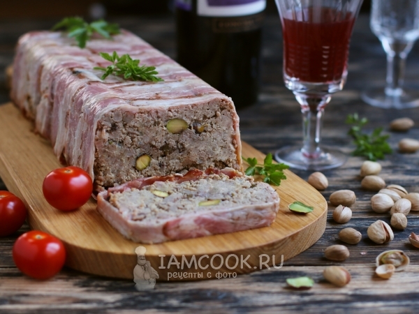 Террин из утки, рецепт с фото