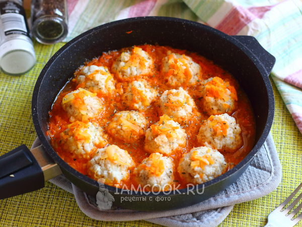 Фрикадельки из трески, рецепт с фото