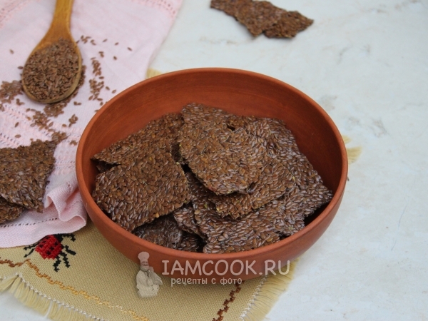 Льняные флаксы, рецепт с фото
