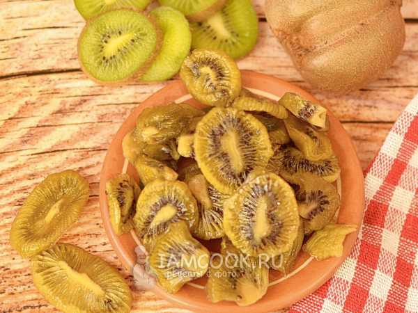 Цукаты из киви, рецепт с фото