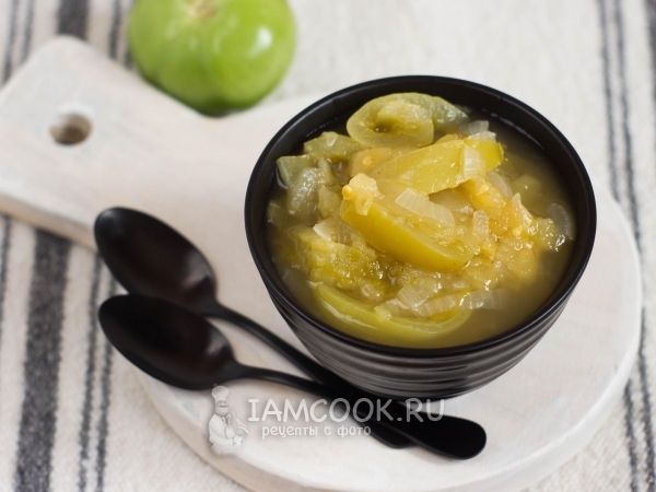 Чатни из зеленых помидоров, рецепт с фото